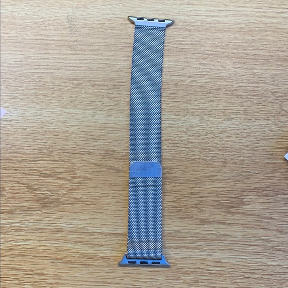 Silver Milanese Loop for Apple Watch 38mm